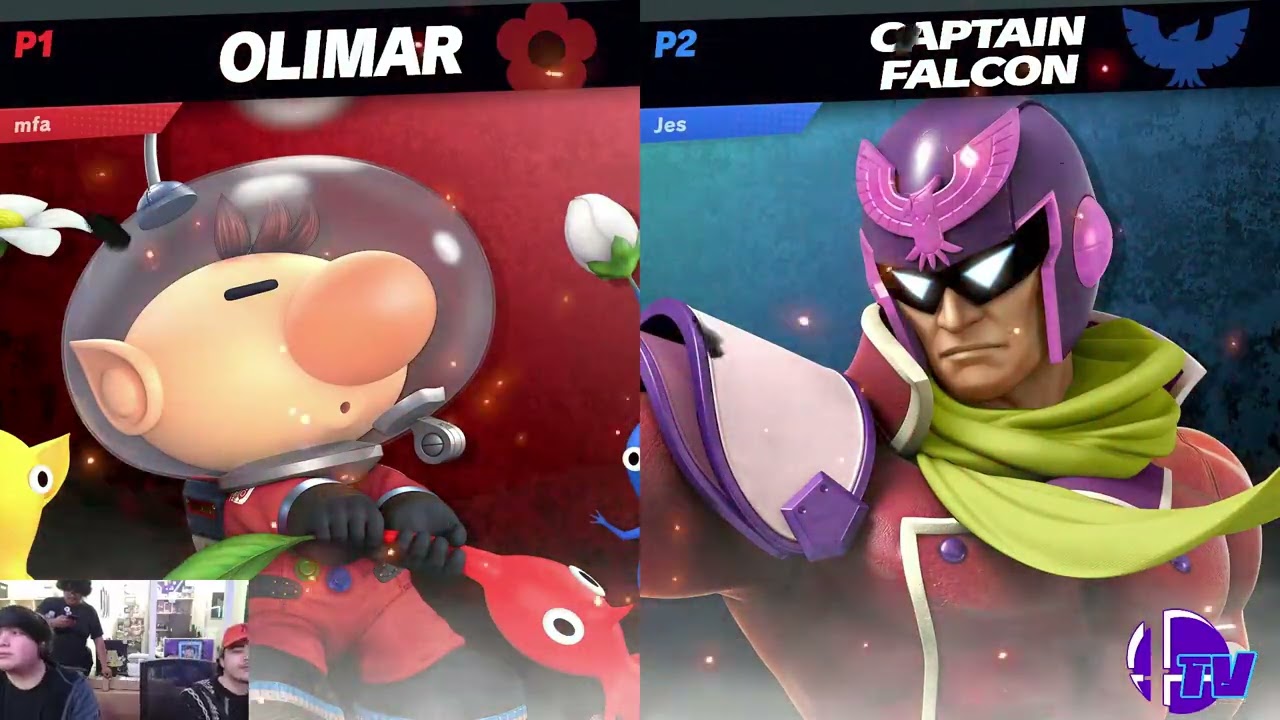 Shark Tank # 183 Top 8   MFA Olimar Vs  West Captain Falcon   SSBU Tournament
