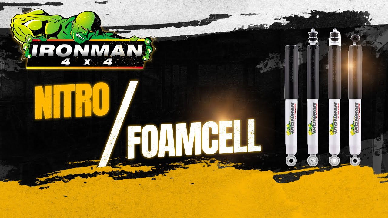 IRONMAN - NITROGAS/FOAMCELL/ FOAMCELL PRO DIFFERENCE