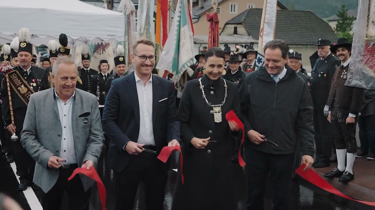 Steinbrücke Schwaz neu eröffnet! Feierliche Eröffnung nach 2 Jahren Bauzeit