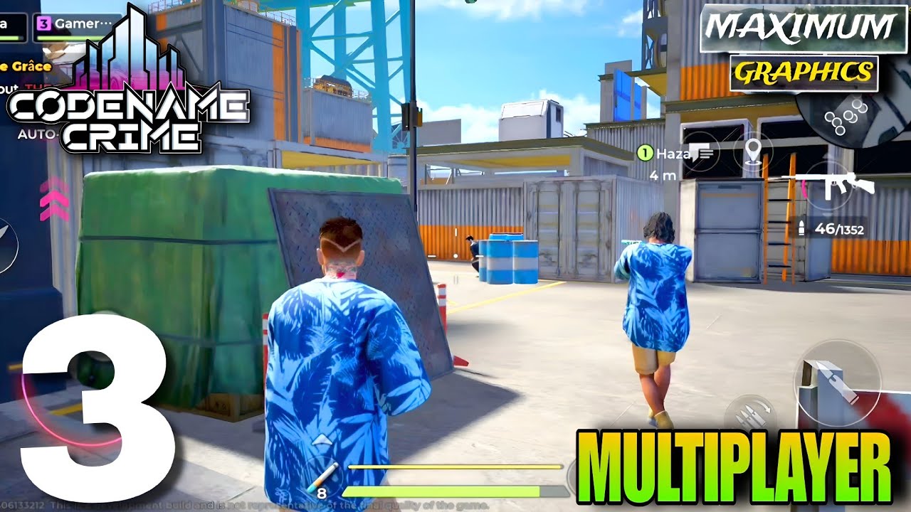 Codename Crime Multiplayer Mission Maximum Graphics Gameplay Walkthrough Part-3 (Android, iOS)