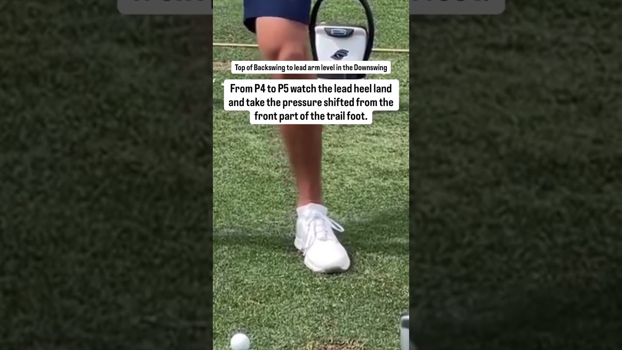 The swing doesn&rsquo;t start with rotation it starts with pressure 😉
