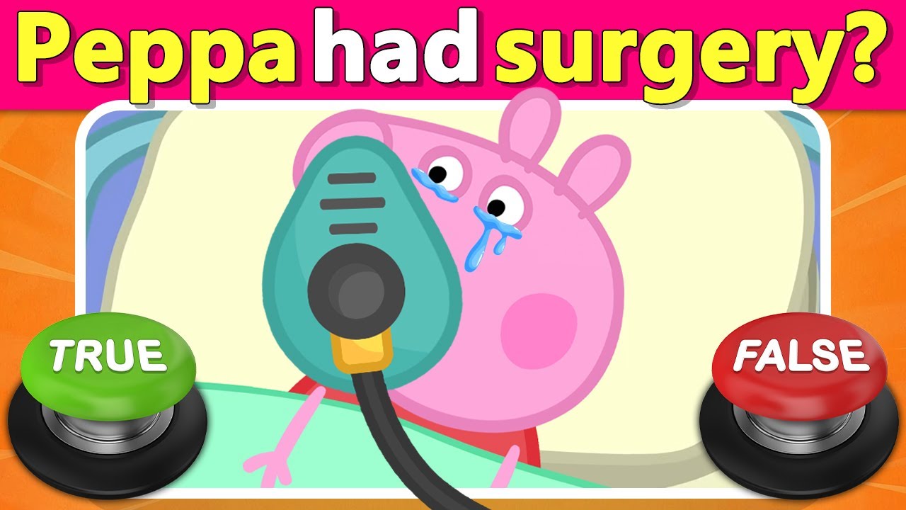 ⭕❌ Peppa Pig Quiz 🐷 True or False? Only Real Fans Know the Answer! | Quiz DingDong