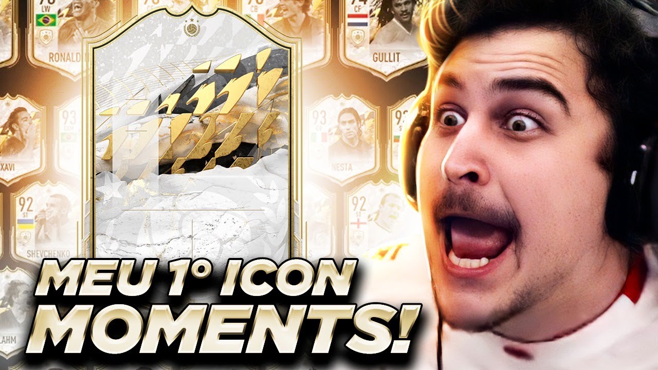 ICON MOMENTS NO BANQUETA!! O PRIMEIRO NO FIFA 22!!