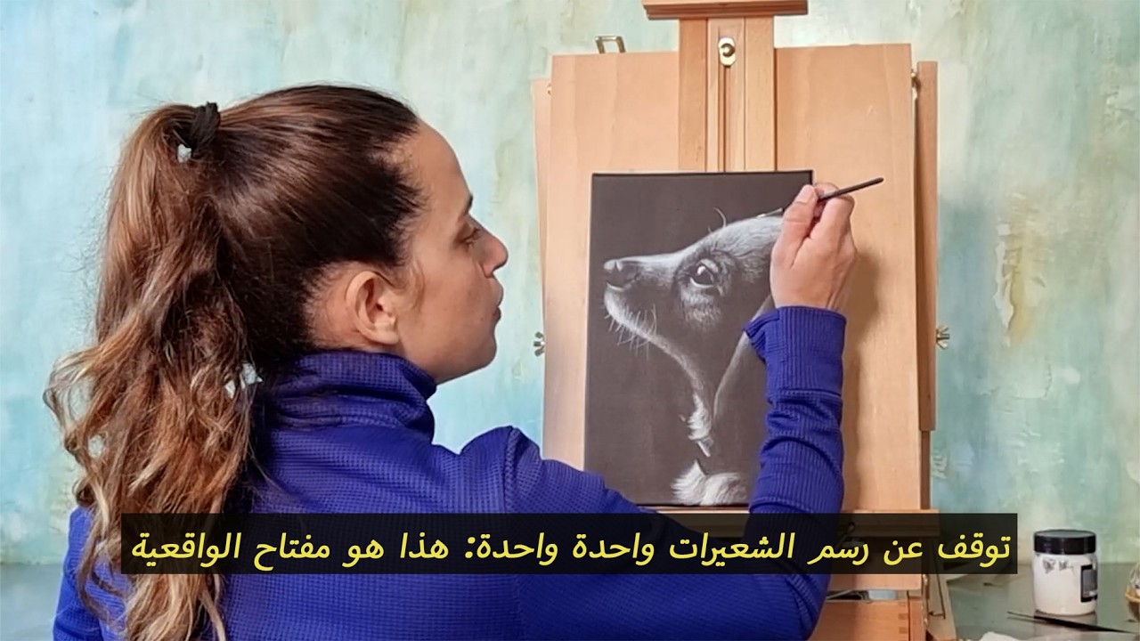 تقنية الغريزاي: أساس الواقعية في رسم الفرو