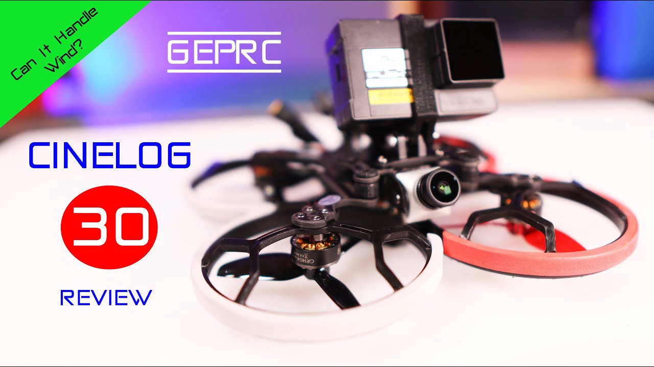 GEPRC Cinelog 30 FPV Drone. Better than the Cinelog 25? Review