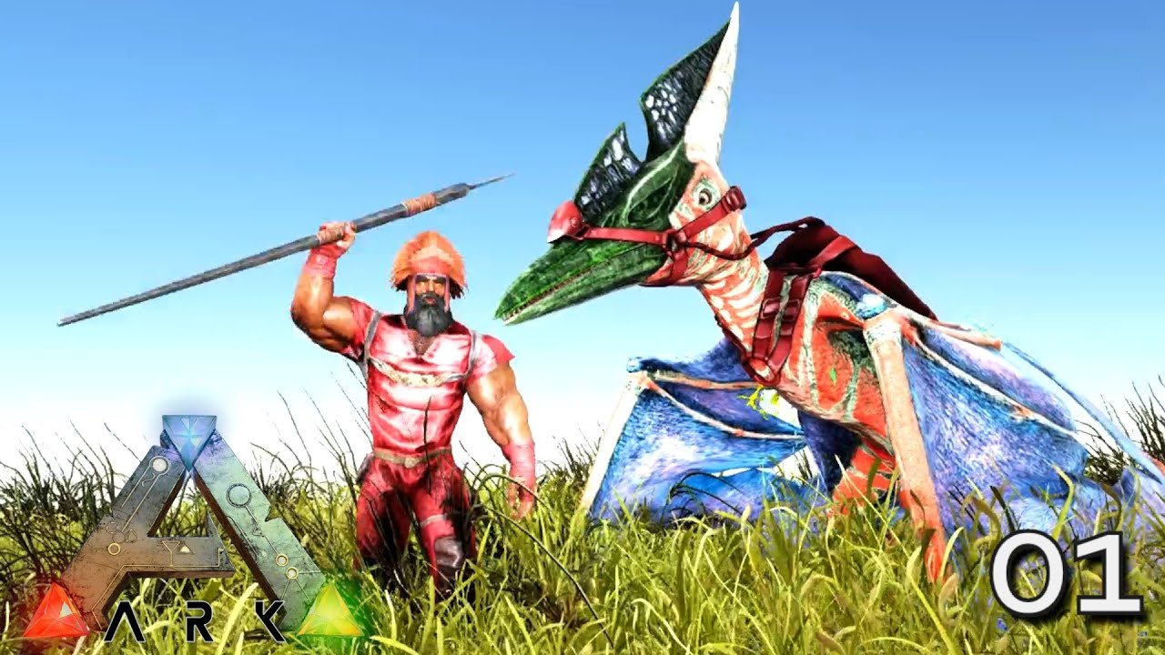 ARK: SURVIVAL EVOLVED - NEW EPIC JOURNEY BEGINS FIRST TAMES !!! ARK PRIMAL FEAR TALAMH E01