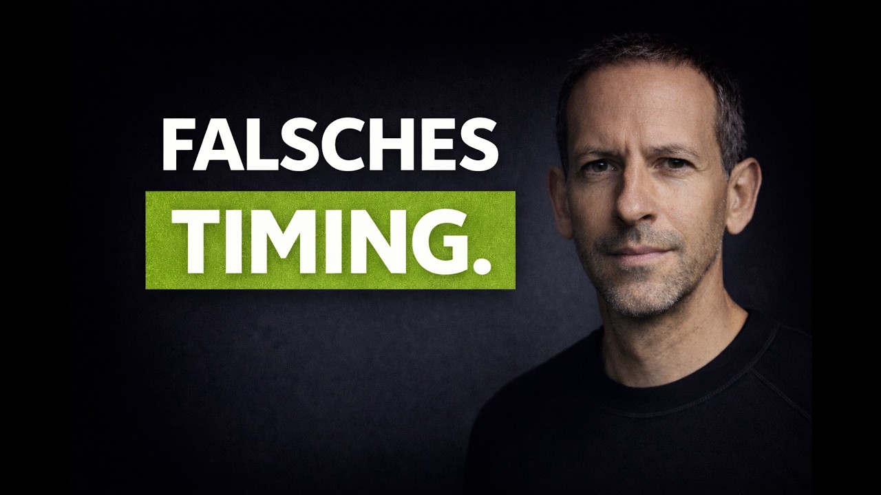 Dein Problem ist nicht Mut. Sondern Timing