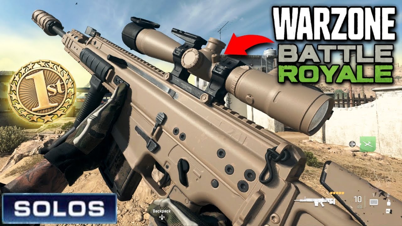 FN MK20 SSR (TAQ-M) & FN SCAR-SC (TAQ-56) - Warzone 2 Solos Battle Royale Win Gameplay