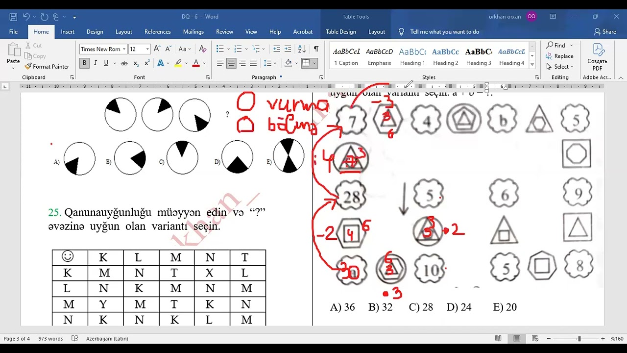 Dövlət Qulluğu Sınaq-6 izahı (II hissə)#dovletqullugu #magistratura #mentiq #mentiqtestleri #iqtest