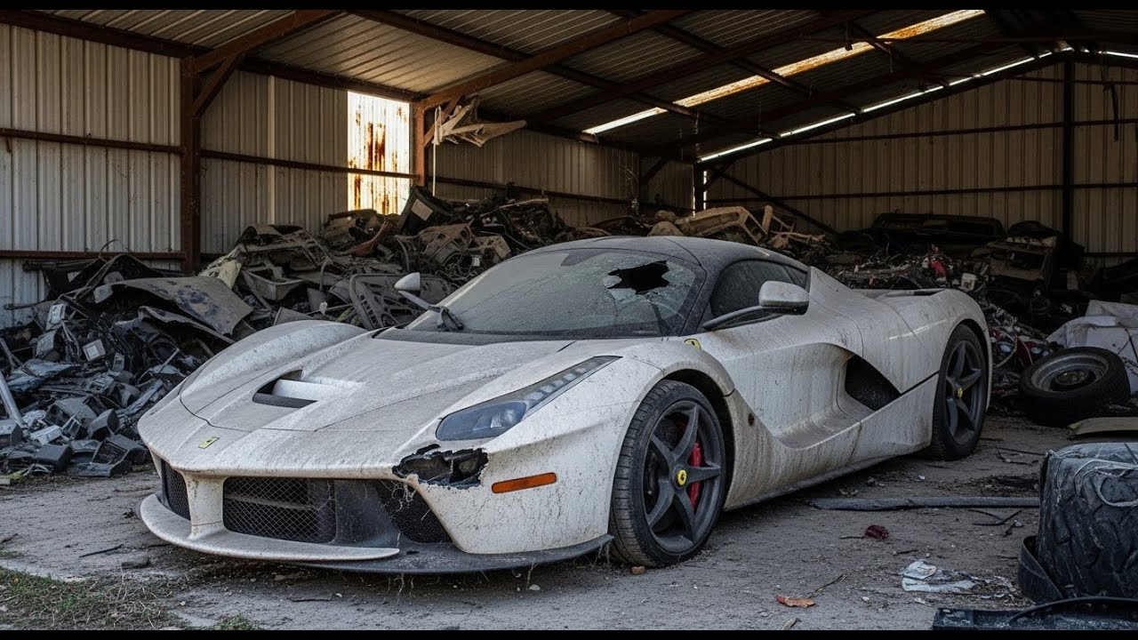 Abandoned Pagani Zonda C12 Restoration | Junkyard to Factory Perfection