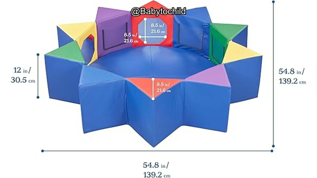 The ECR4Kids SoftZone Wall of Mirrors Review: A Safe, Fun Play Space for Your Baby.