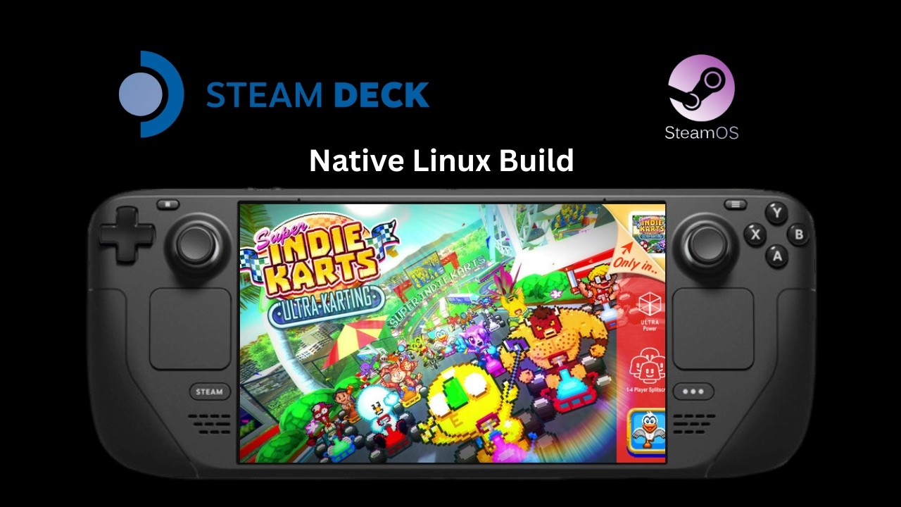 Super Indie Karts - Steam Deck Gameplay