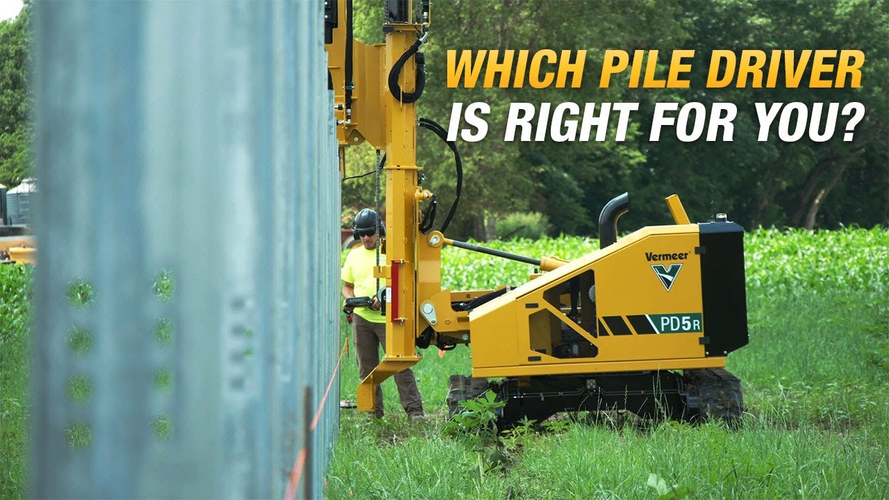 How to choose the right pile driver for the job