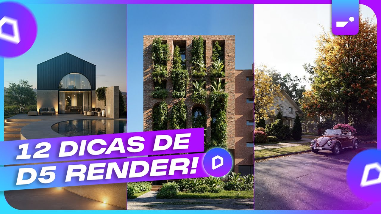 12 Truques no D5 Render que Você PRECISA SABER