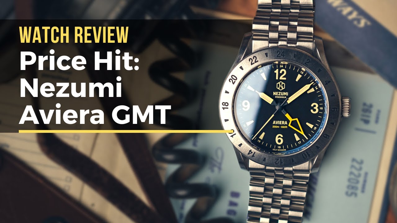 Nezumi Aviera Automatic GMT: надёжные часы для путешественников до 400 евро/долларов. Обзор часов.