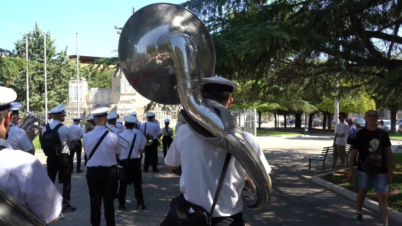 Banda di Termoli - Inno di Mameli - Madonna degli Angeli - 2/8/25 Cassano delle Murge