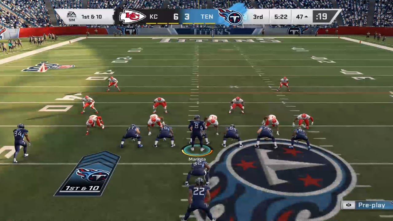 #Madden20 Completed All-Madden Slider Gameplay (Titans vs Chiefs)