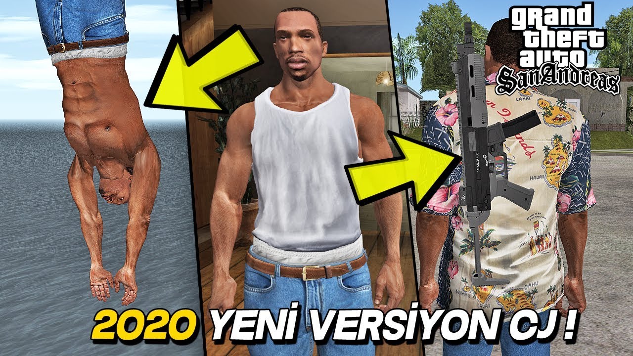 GTA SAN ANDREAS CJ 2020 YENİ VERSİYONU - İNANILMAZ MOD !