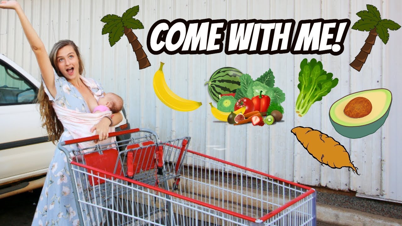 PLANTBASED GROCERY SHOP! TEEN MOM OF 3 IN HAWAII!