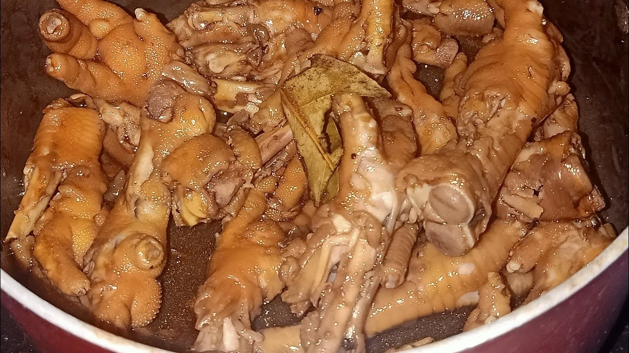 ADOBONG PAA NG MANOK RECIPE