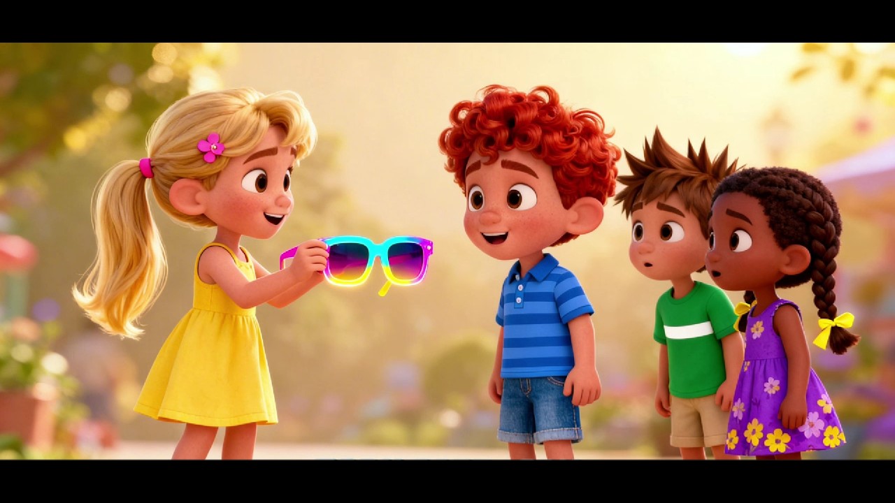 THE MAGIC SUNGLASSES | A World with Kind Eyes | Learn English Through Story | The J Channel For Kids
