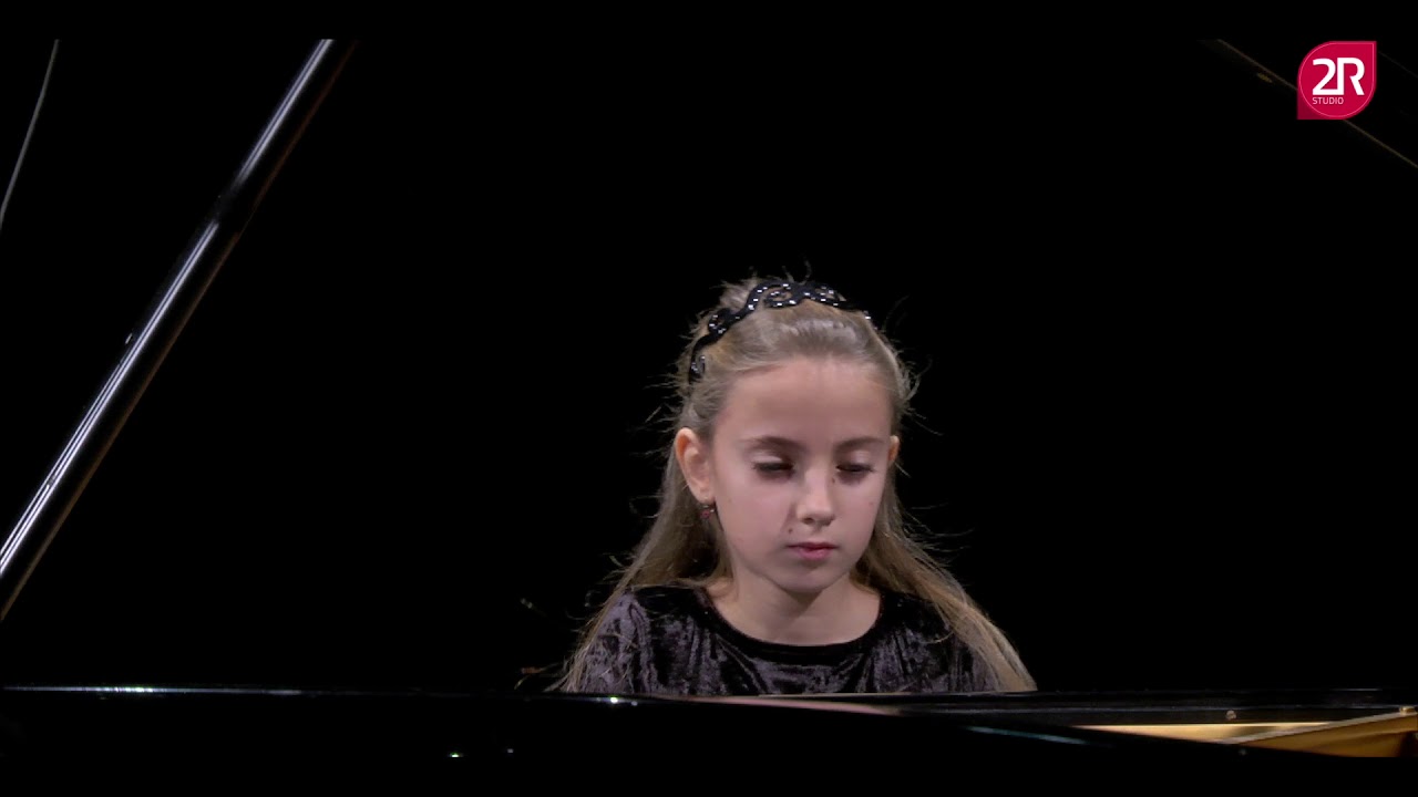 Eva Goreta (Croazia) - I Premio assoluto Categoria B Concorso pianistico 