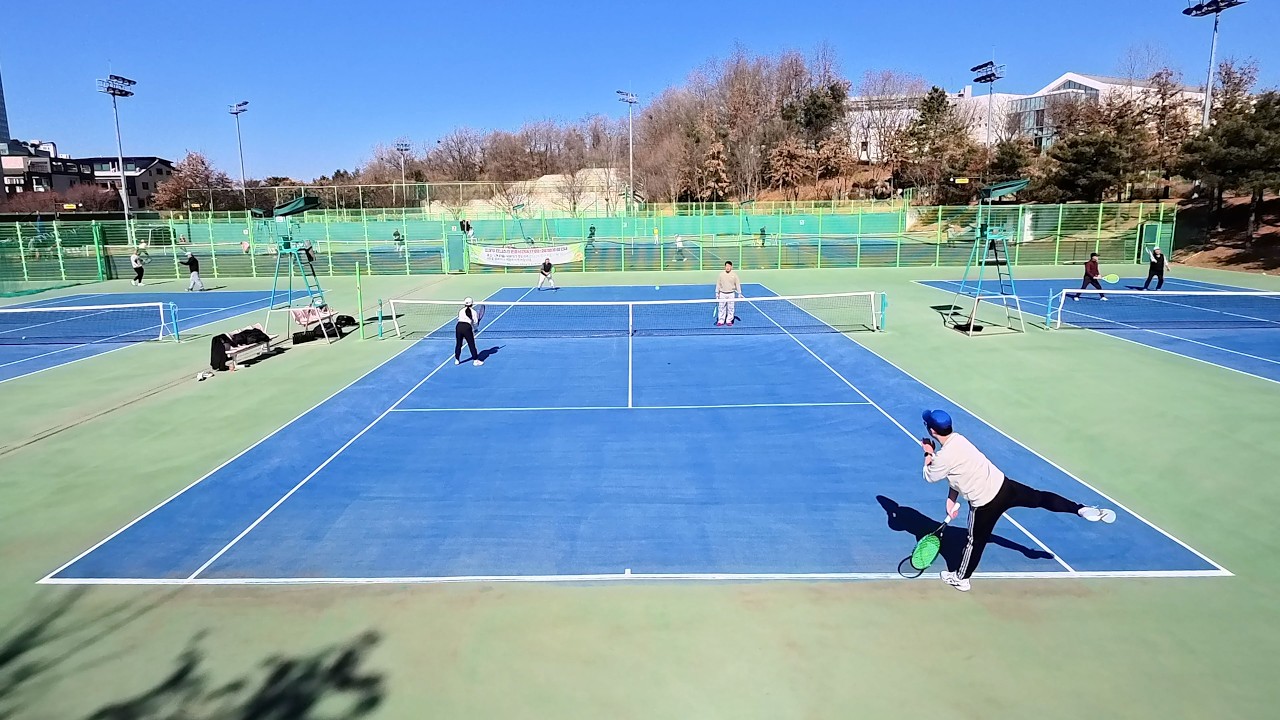 설 연휴 마지막 날 테니스 🙇🏻‍♀️🎾(3)