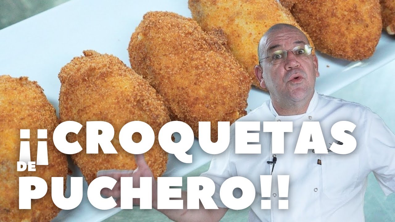 ¡¡Croquetas, Croquetas, de Puchero. Insuperables!!