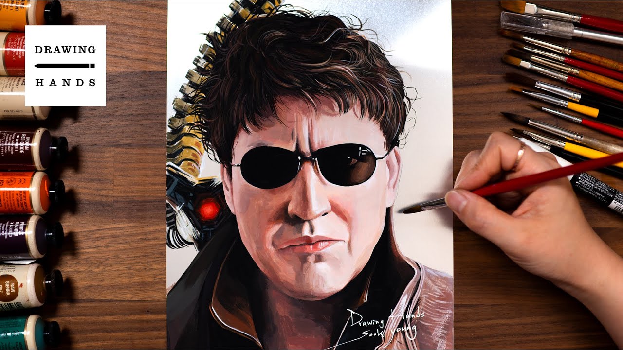 Drawing Spiderman - Doctor Octopus [Drawing Hands]