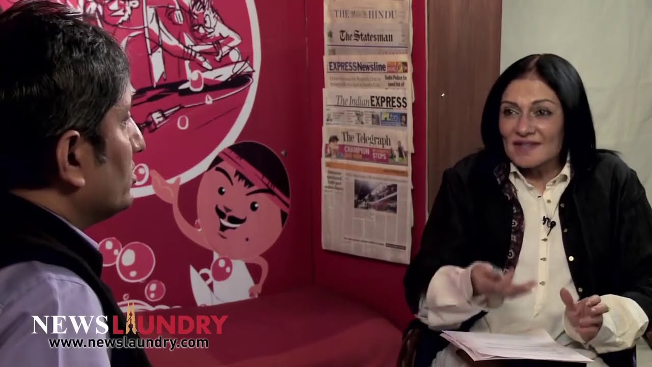 Ravish Kumar speak with madhu trehan (newslaundry) in 2012