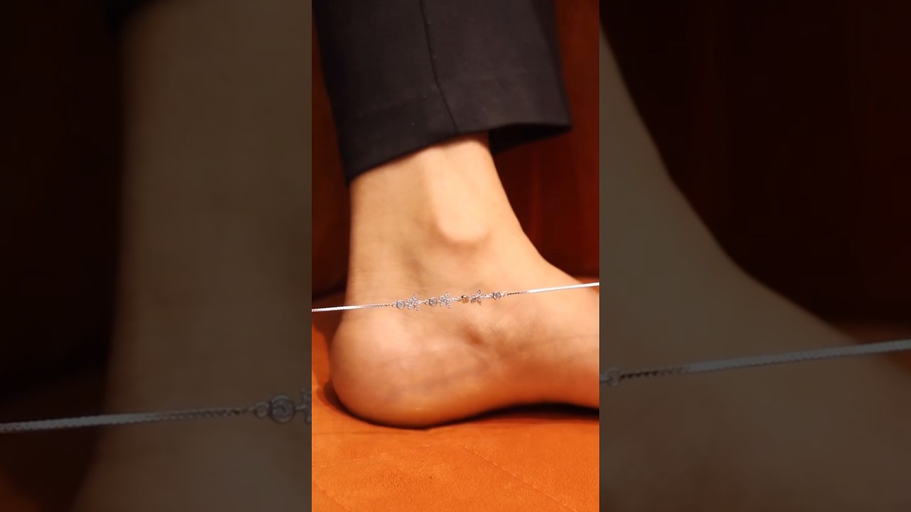 Meesho 🎀 anklets , best gift for bestfriend |#jewellerytvshow #anklet