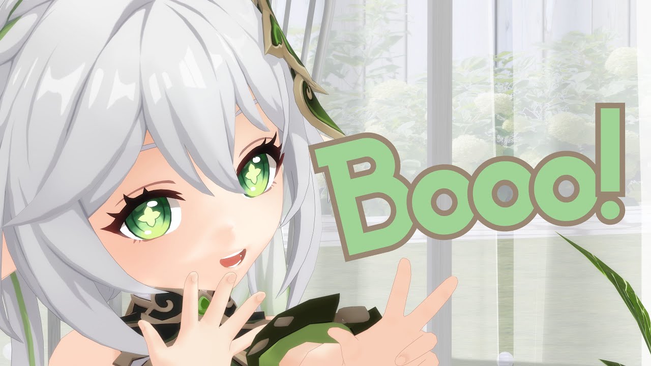 【原神MMD/Genshin Impact MMD】Booo!【ナヒーダ】