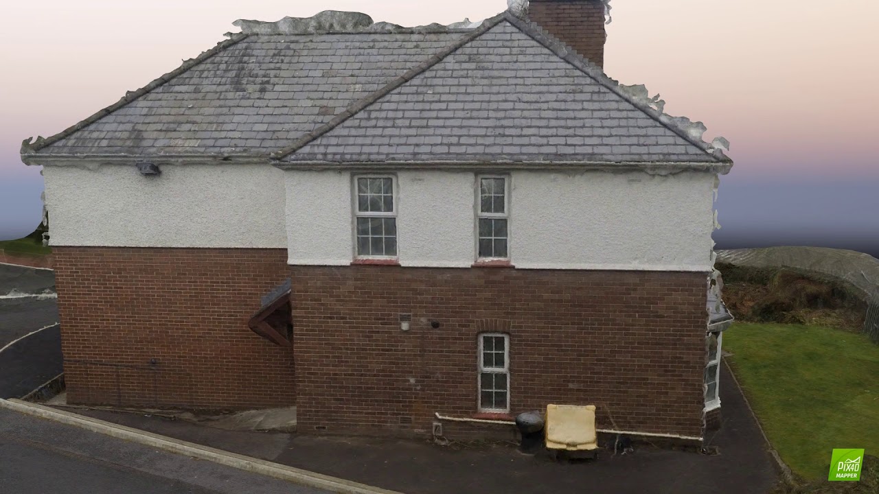 Mixed Set of images Lodge Building 3D Model