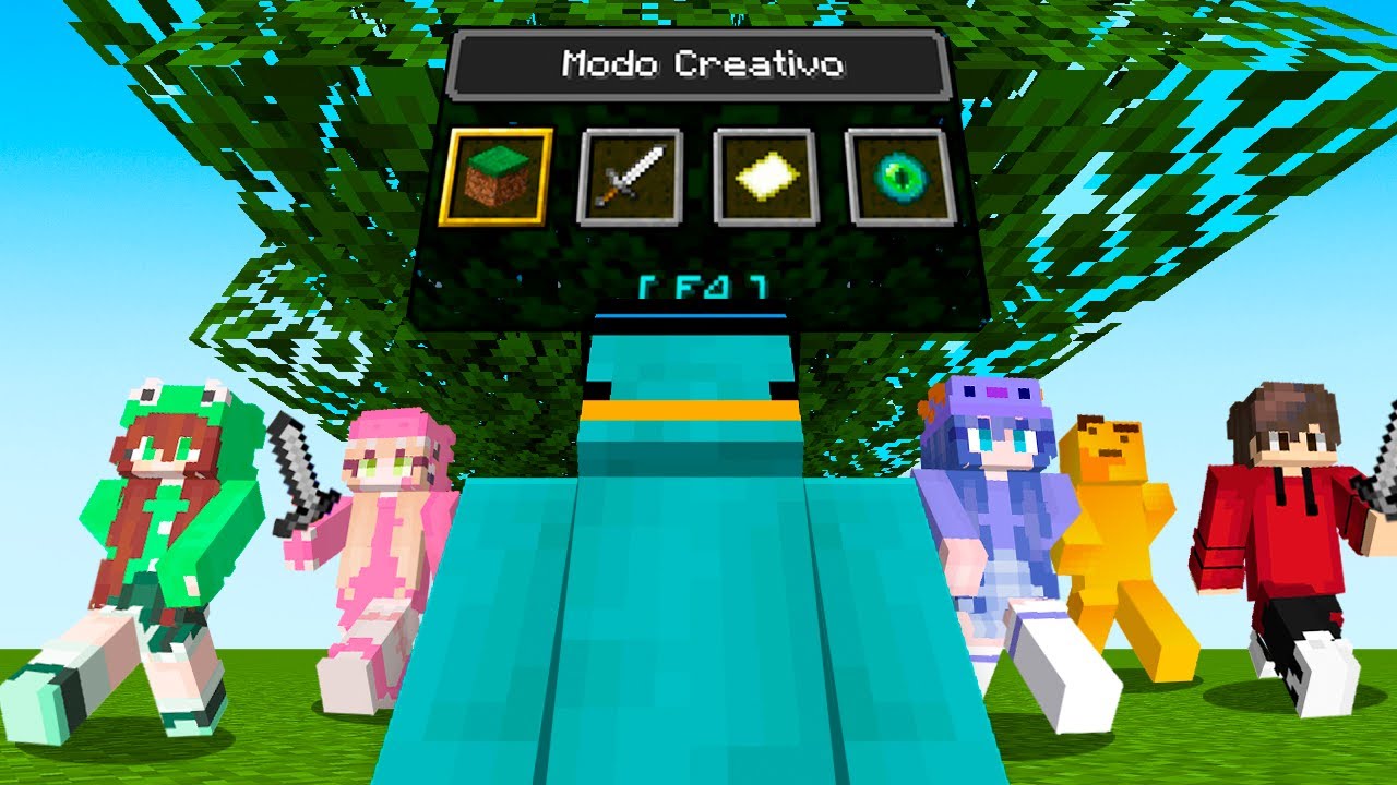5 SURVIVAL VS 1 CREATIVO