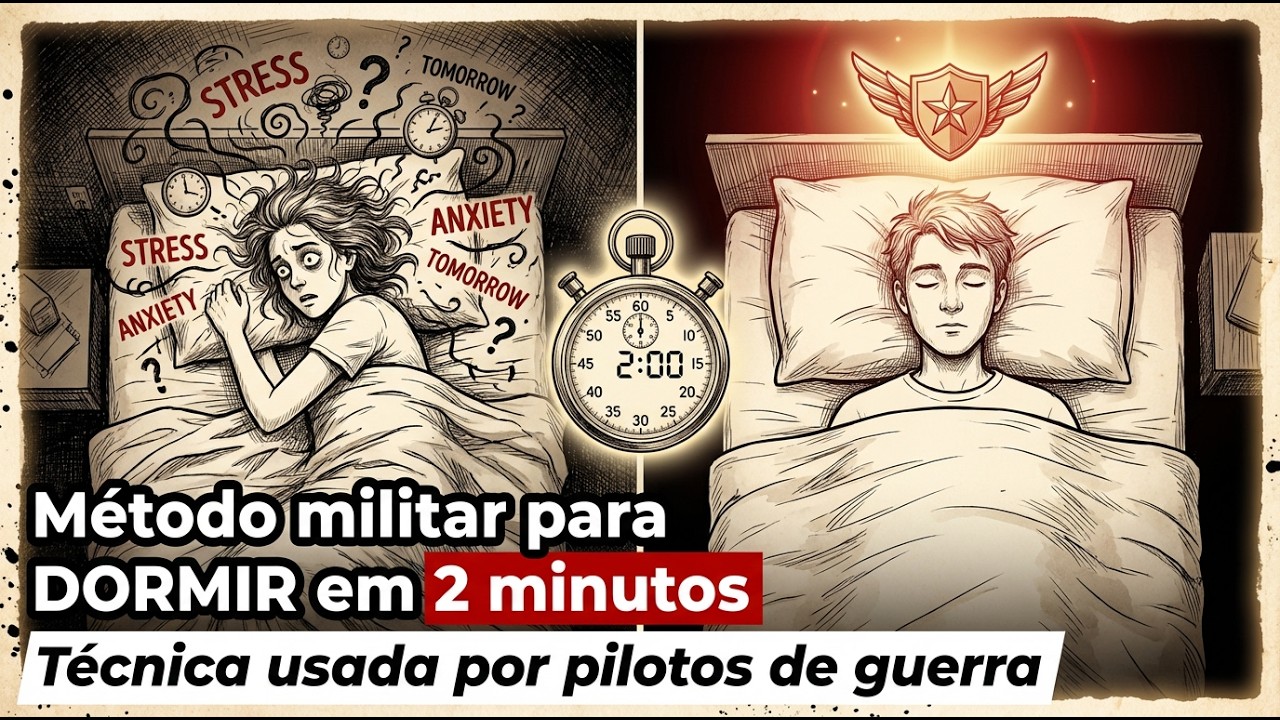 MÉTODO MILITAR vs Técnica de Relaxamento Qual é Melhor para Dormir?