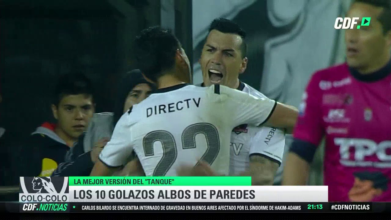 ¡Los 10 mejores goles de Esteban Paredes con Colo Colo!