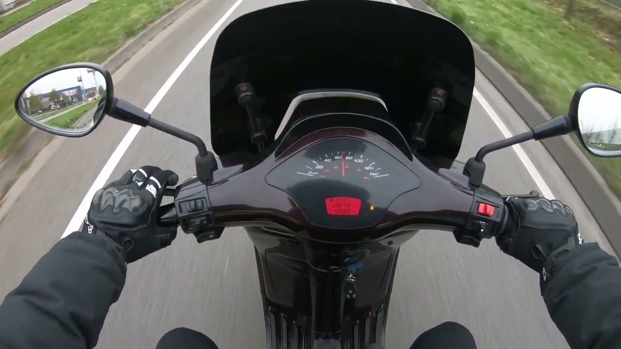 Vespa Sprint 187cc Malossi test ride
