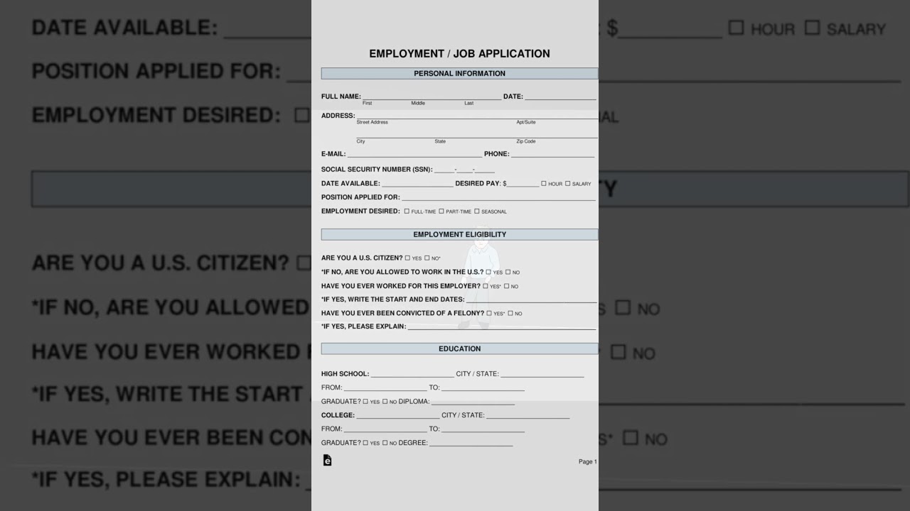 Job Application