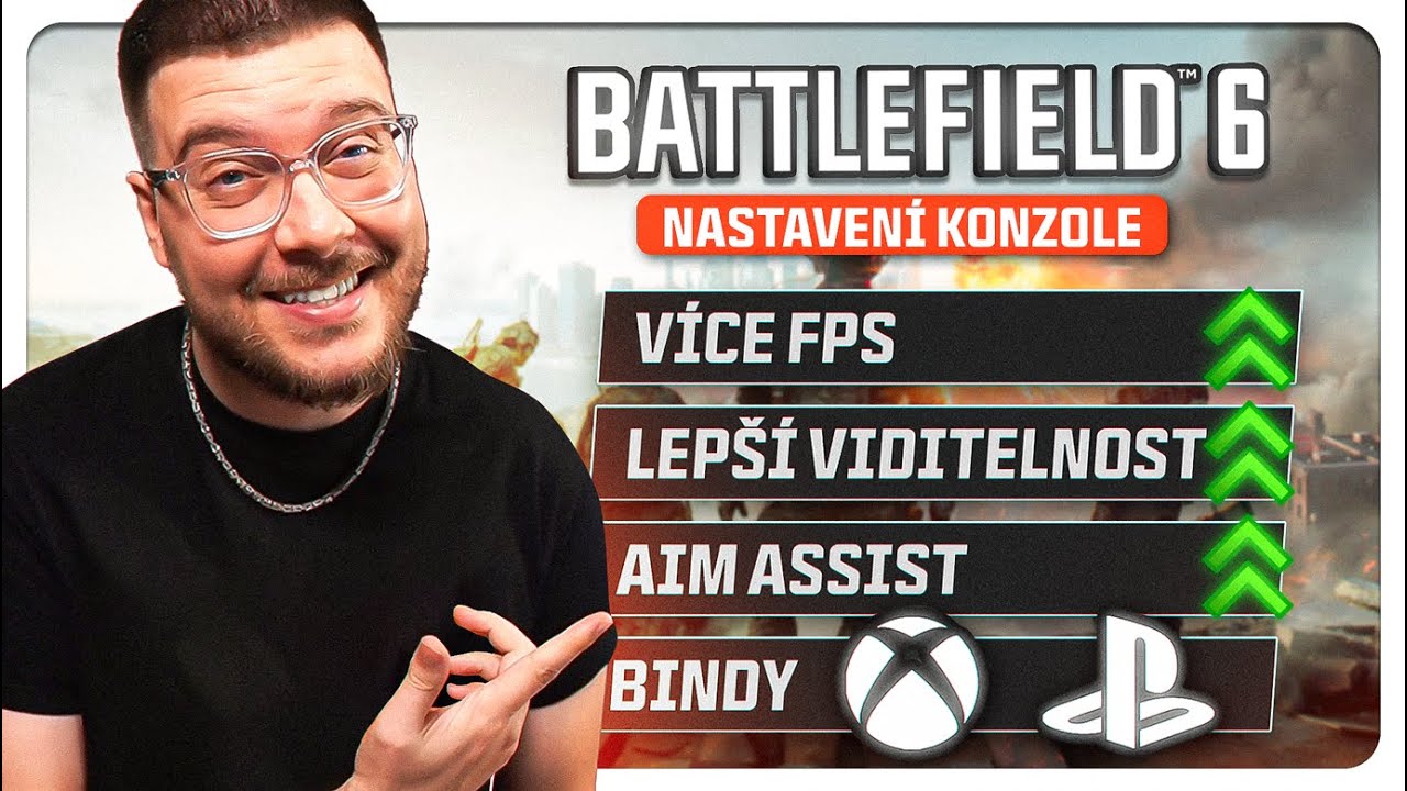 Nejlepší nastavení pro KONZOLE v Battlefield 6 (i RedSec)