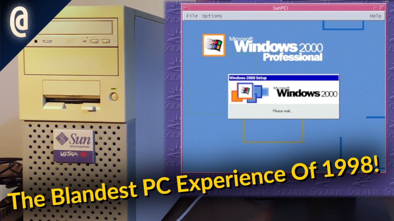 The Blandest PC Experience You Could Buy In 1998 For $7,000 ... // Exploring the SunPCI