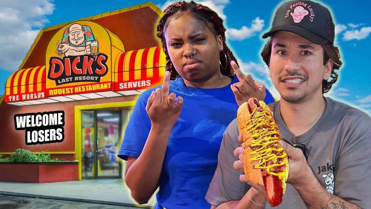 Eating At The RUDEST Restaurant In The USA