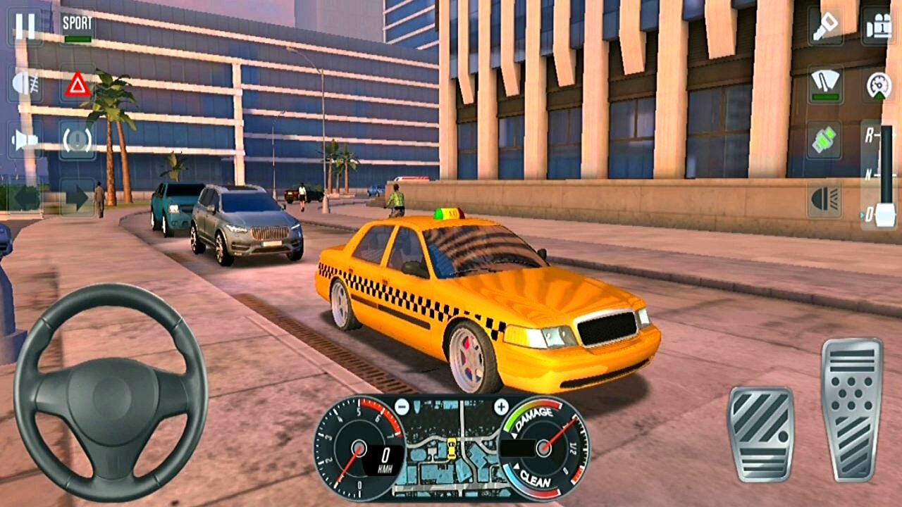 Taxi Sim 2020 iOS/Android - First Look Gameplay - Ovilex Car games #Techzandroid