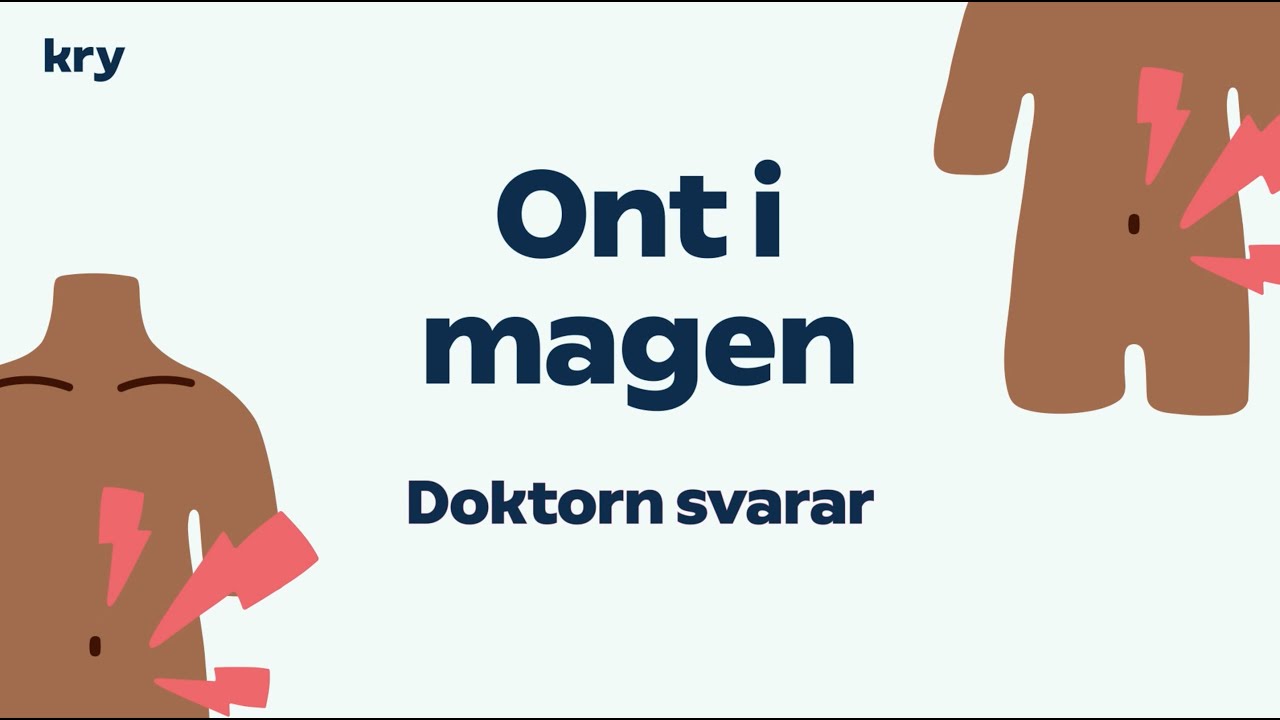 Magbesvär med Krys läkare Jesper Salén i Doktorn Svarar