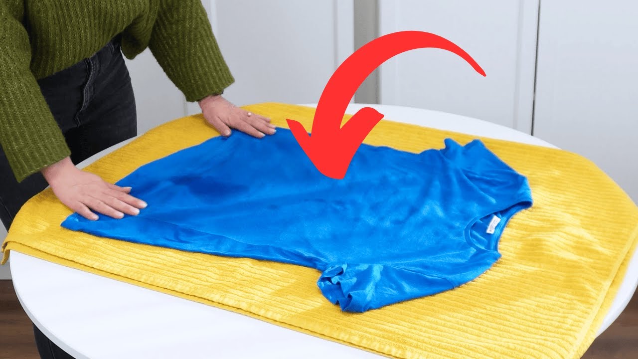 Comment SÉCHER tes vêtements en 20 MINUTES sans sèche-linge 👕