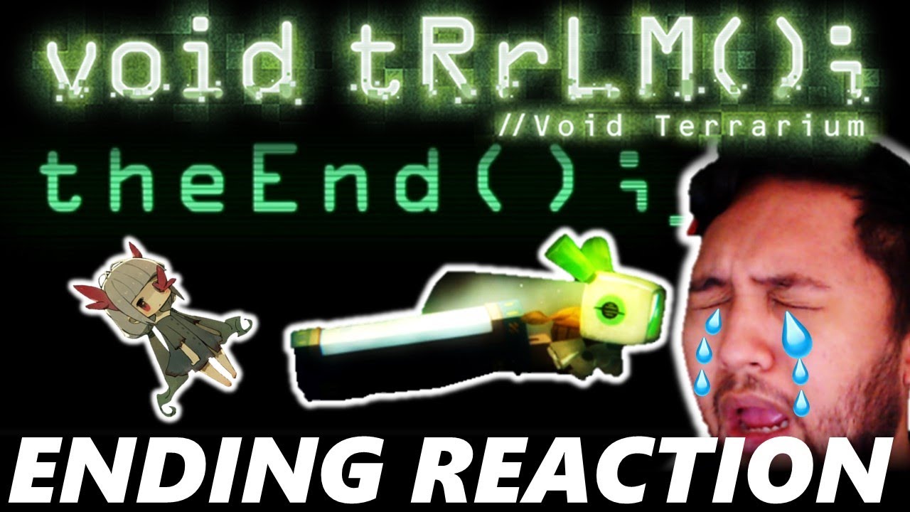 Void Terrarium ENDING REACTION - Saddest Ending Ever! Completing Road To Revival Final Dungeon
