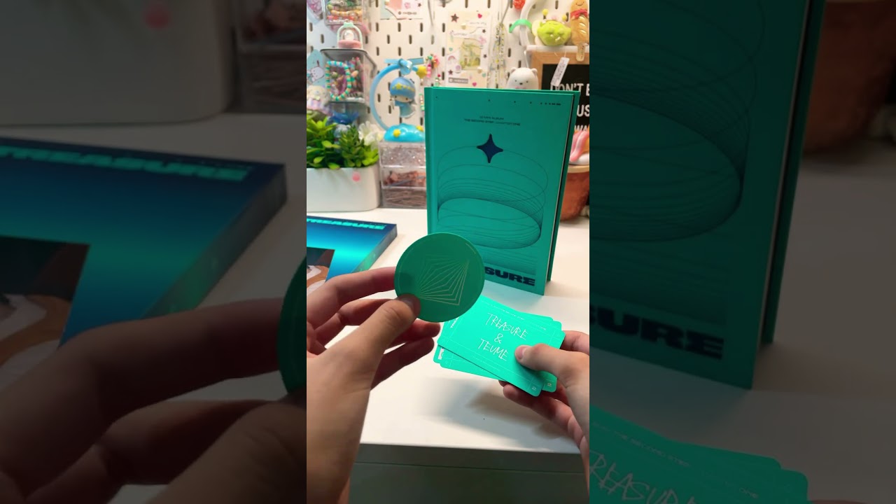 Unboxing Treasure second step album! 💎💎💎 