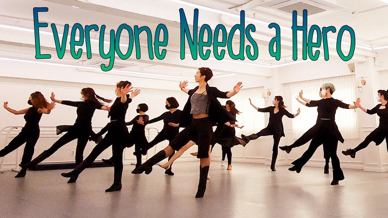 Everyone Needs a Hero LineDance/Easy Intermediate Level/Music:Holding Out for a Hero - Adam Lambert