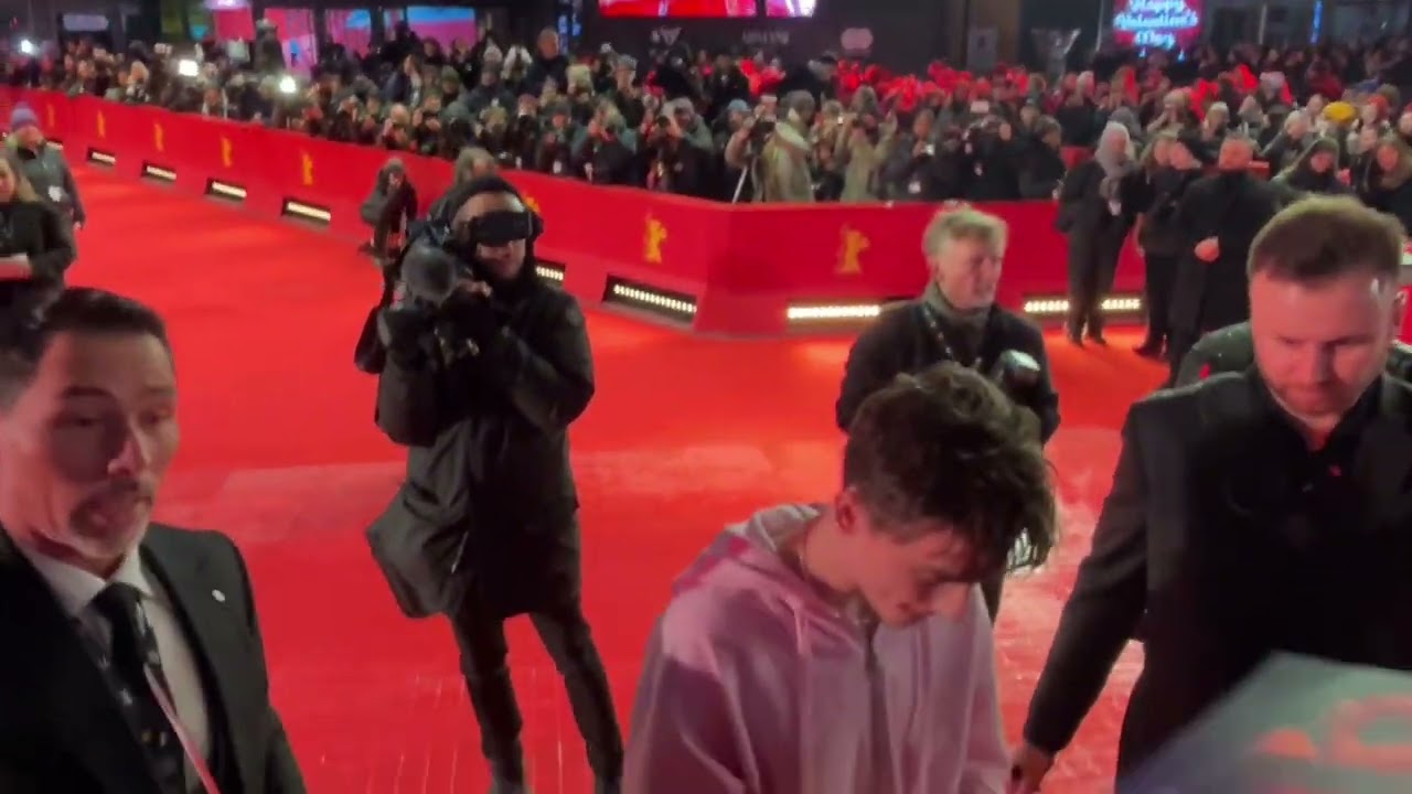 Timothée Chalamet bei der Premiere von A Complete Unknown bei der Berlinale 2025
