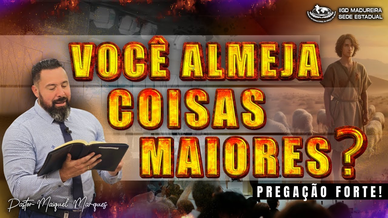 VOCÊ ALMEJA COISAS MAIORES? | ALIMENTANDO A FAMÍLIA E DERRUBANDO O GIGANTE - 04/01/26