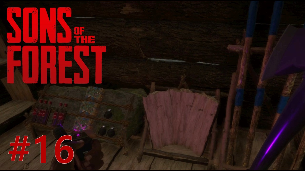 Sons of the Forest #16 Wir bauen eine Waffenkammer! Mit @LdaKill